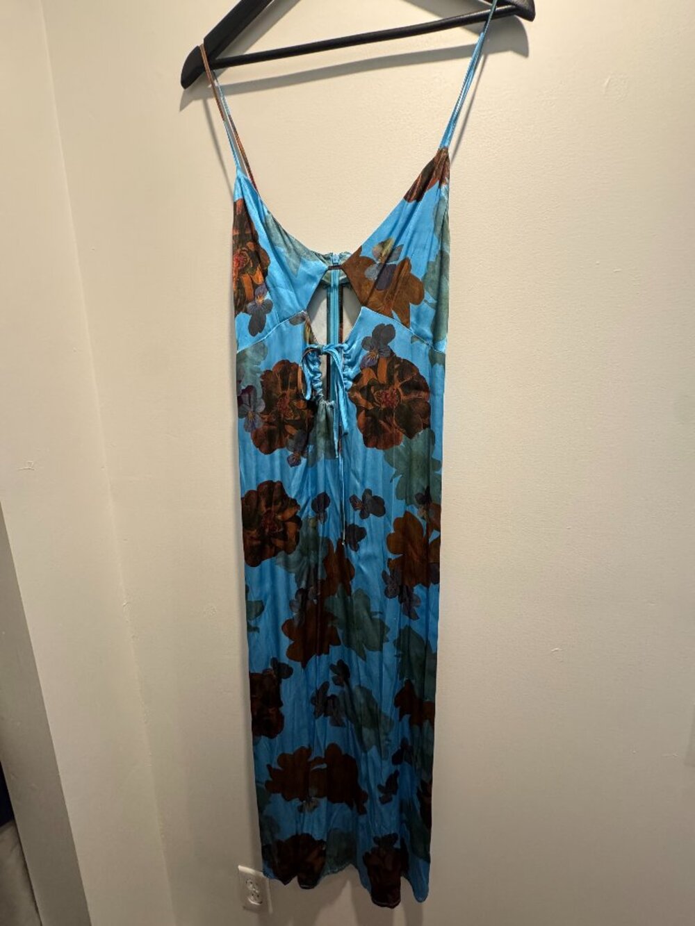 Topshop Silky Floral Slip Dress — Vacation Dream 🌺✨ (US 10)